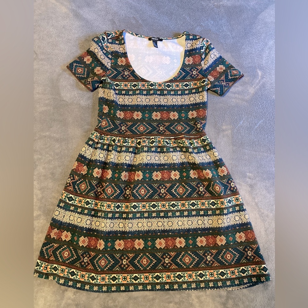 Casual print dress!
